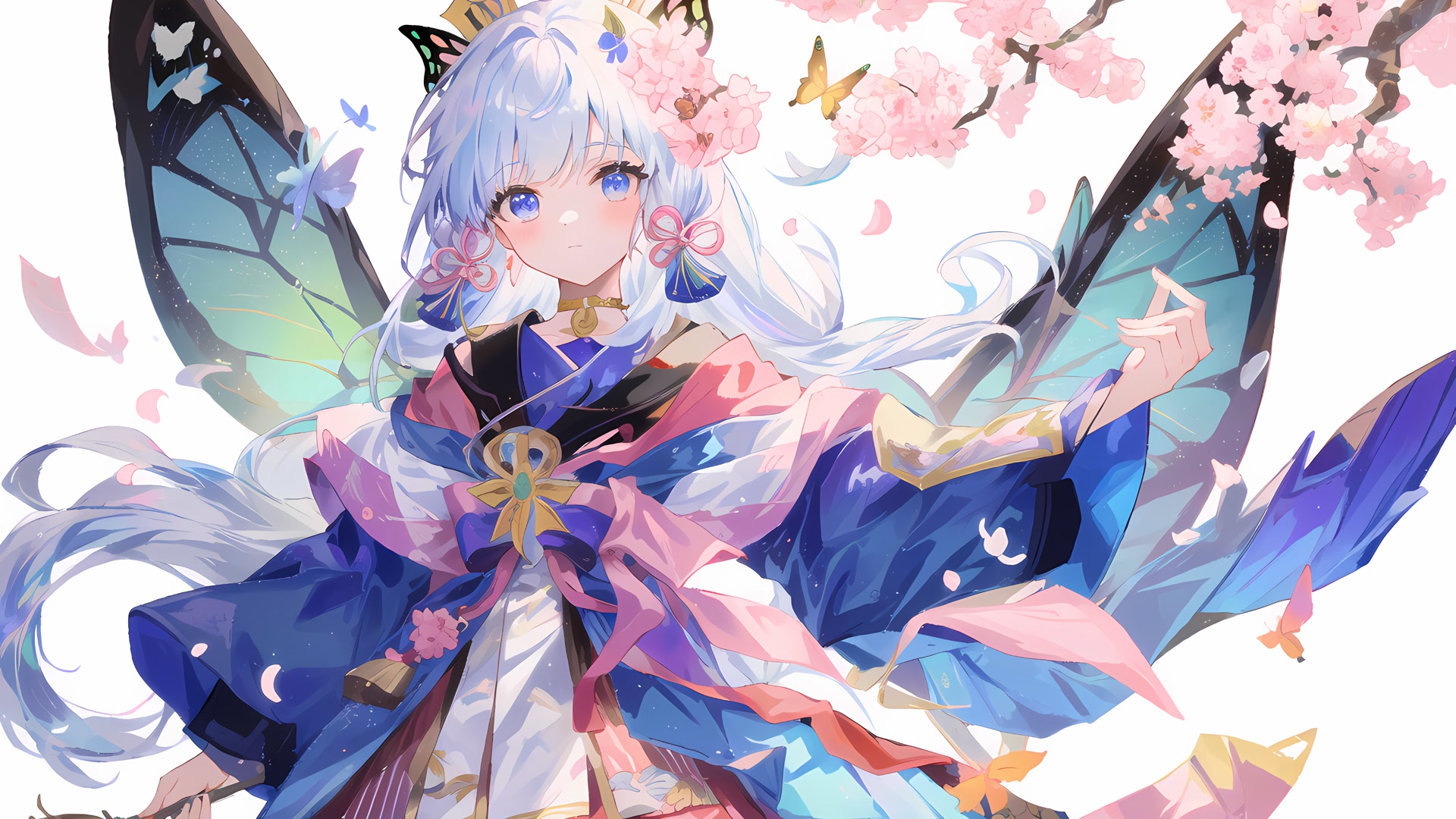 樱花蝶翼少女