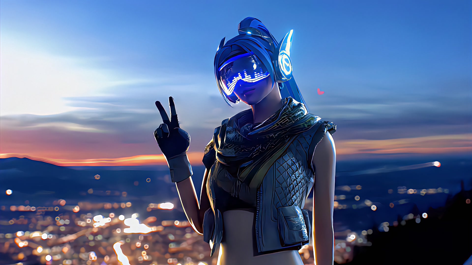 赛博朋克少女