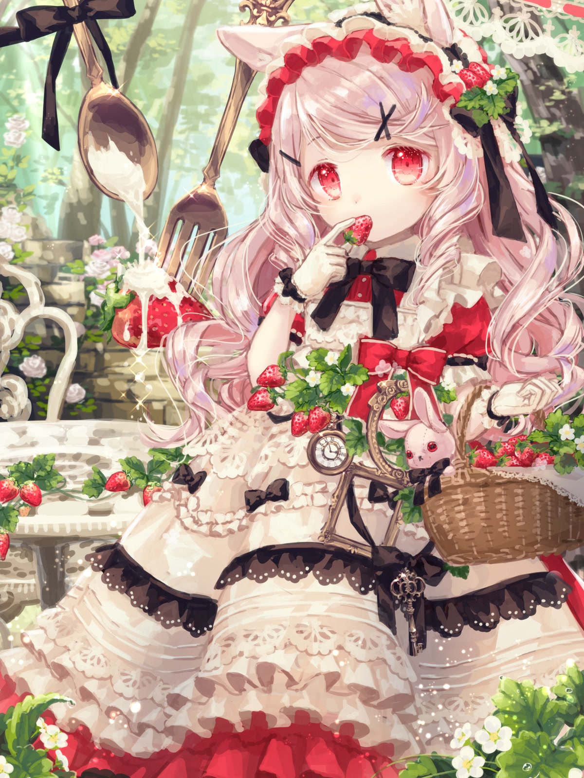 草莓兔女仆