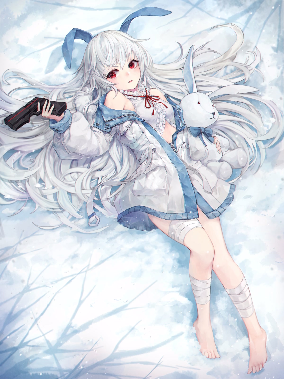 雪夜兔耳少女