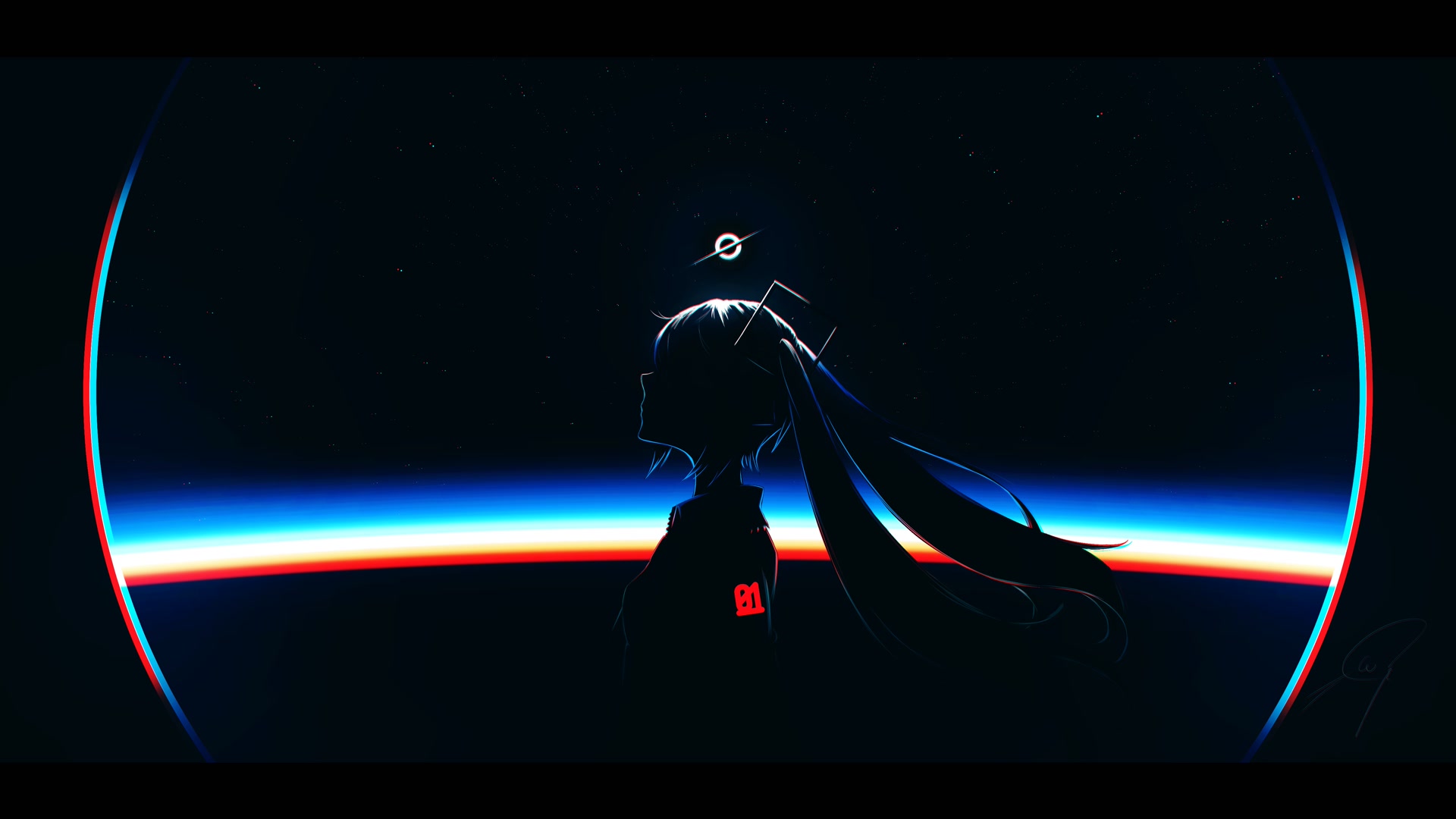 初音未来剪影