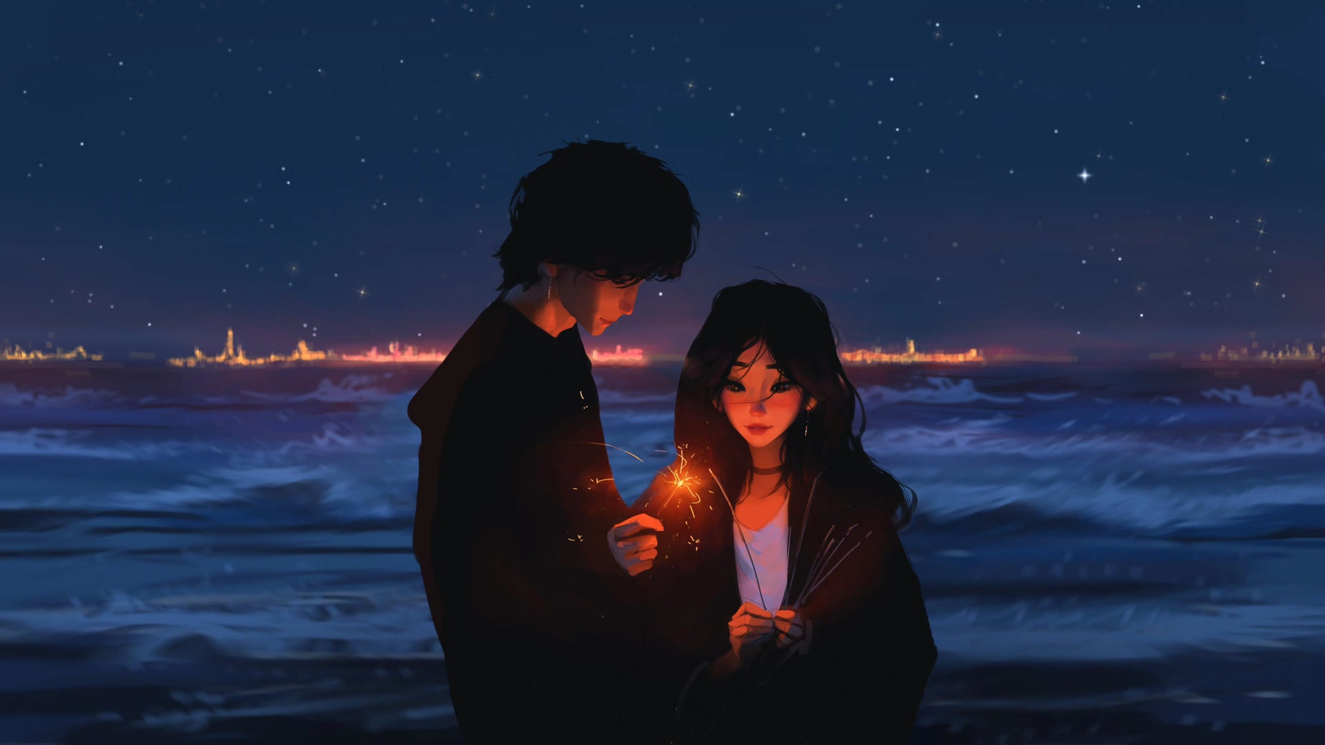 星空下的浪漫