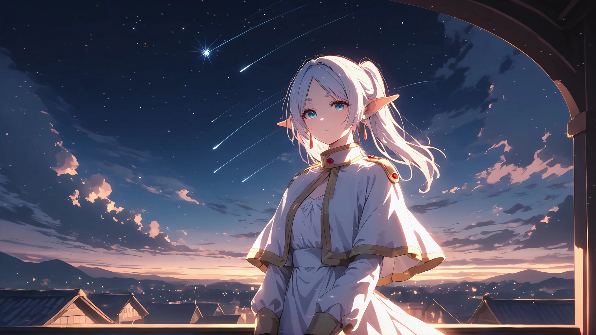 星空下的精灵