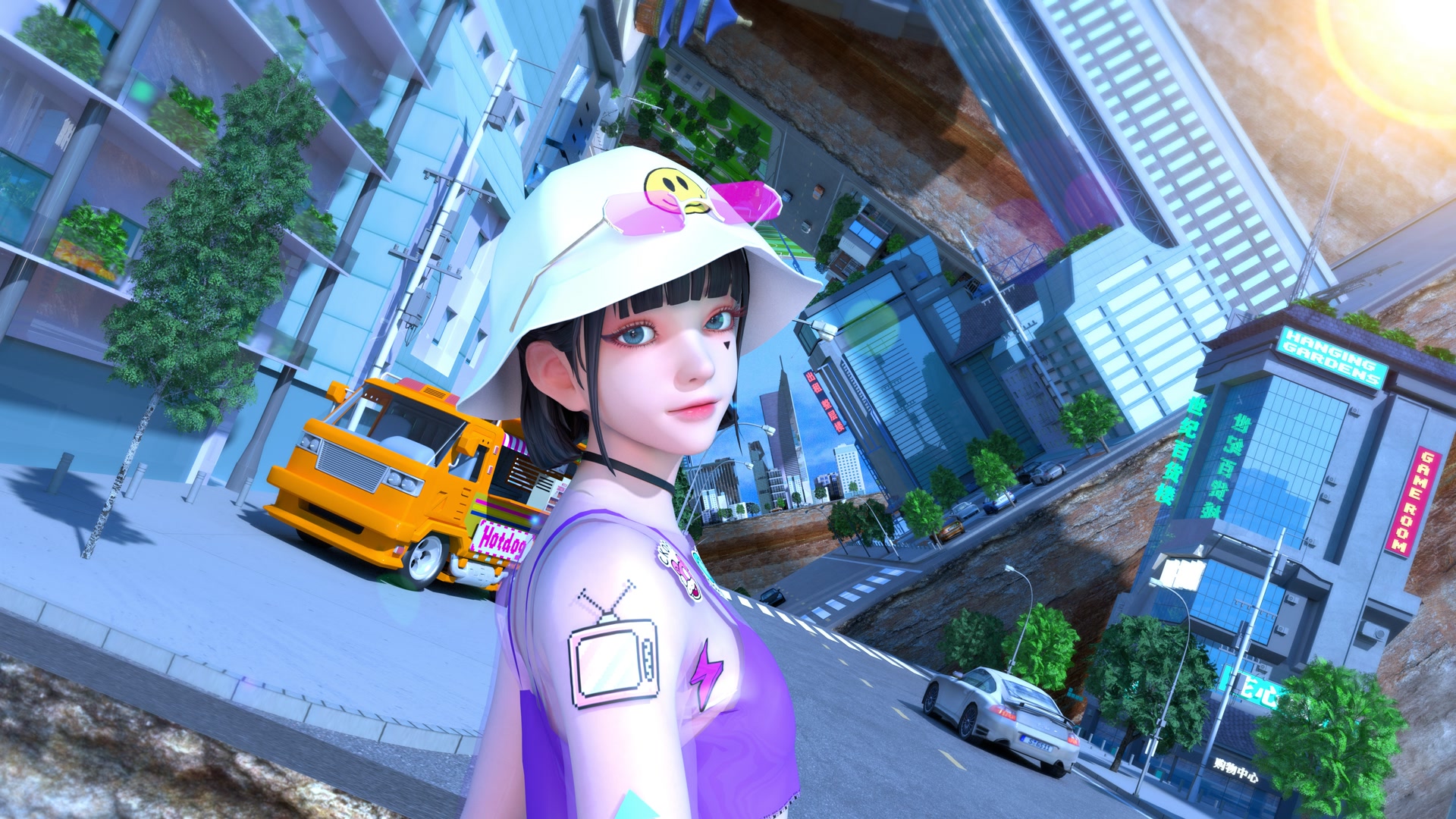 都市少女街头