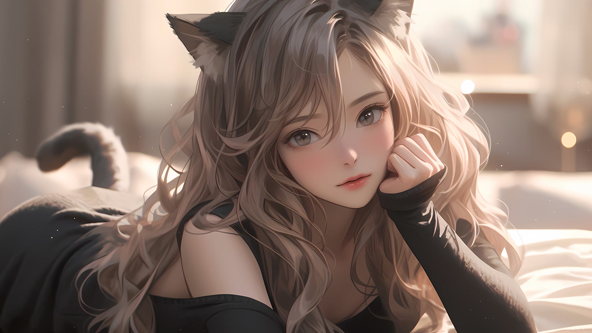 温柔猫耳少女