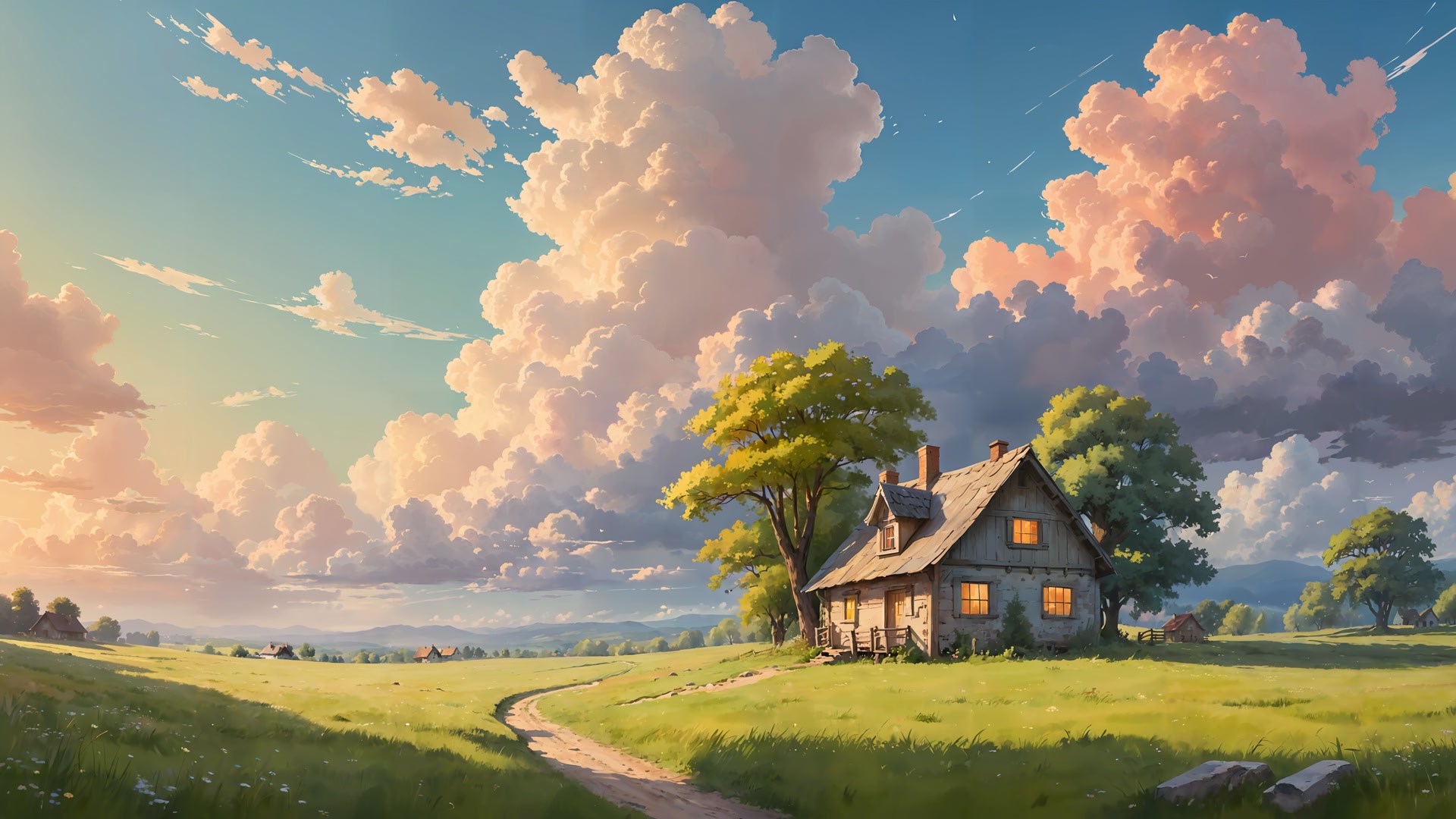 云下小屋静