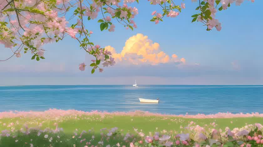 樱花与海之诗