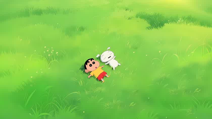 草地上的午后